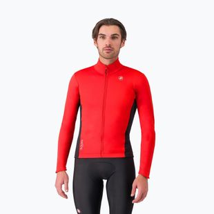 Куртка велосипедна чоловіча Castelli Entrata 2 red/black