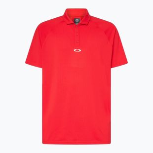 Футболка поло чоловіча Oakley Iconic Oakley Ss Polo Shirt red line