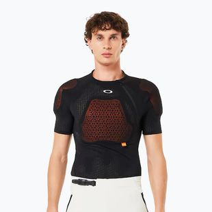 Футболка велосипедна z Захистami чоловіча Oakley Drop In D30 Full Impact blackout