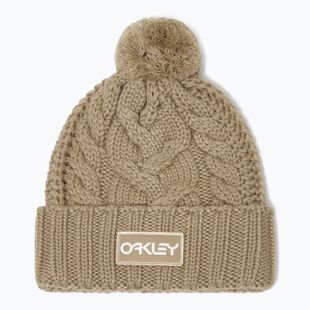 Шапка зимова Oakley Harper Pom Beanie pebble