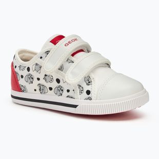 Кеди дитячі Geox Kilwi white / red