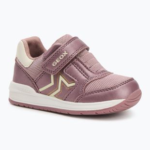 Черевики дитячі Geox Rishon dark pink/old white