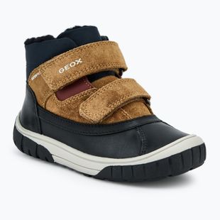 Черевики зимові дитячі Geox Omar black / curry