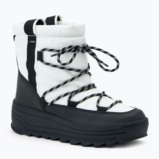 Черевики зимові жіночі Geox Milleiny ABX white / black