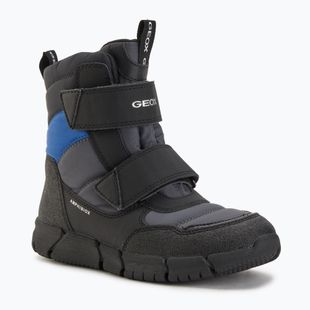 Черевики зимові дитячі Geox Flexyper ABX dark grey / royal
