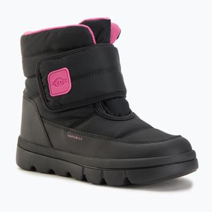 Черевики зимові дитячі Geox Willaboom ABX black / fuchsia
