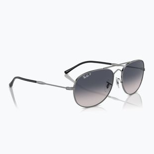 Окуляри сонцезахисні Ray-Ban Bain Bridge gunmetal/blue polarized