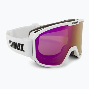 Окуляри гірськолижні Bliz Rave matt white/brown pink
