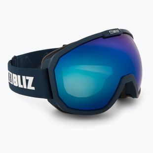 Окуляри гірськолижні Bliz Charge OTG matt dark blue/brown blue