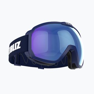 Окуляри гірськолижні Bliz Charge OTG matt dark blue/brown blue