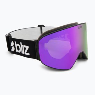 Окуляри гірськолижні Bliz Flow matte black/brown/purple multi