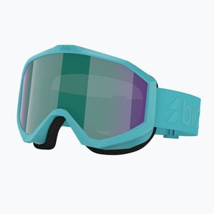 Окуляри гірськолижні дитячі Bliz Liner Jr matte turquoise/brown/green multi