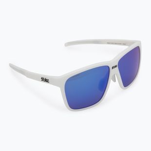 Окуляри сонцезахисні Bliz A001 matte white/grey blue multi