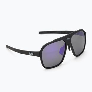 Окуляри сонцезахисні Bliz A002 matte black/brown purple multi