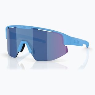 Окуляри сонцезахисні Bliz Matrix Small matte blue/grey blue mirror