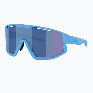 Окуляри сонцезахисні Bliz Fusion Small matte blue/grey blue mirror