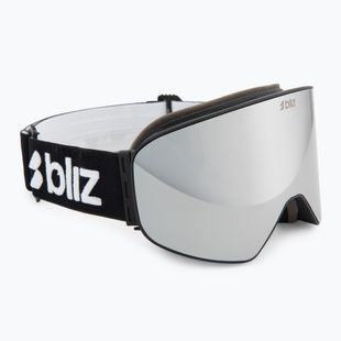 Окуляри гірськолижні Bliz Flow matte black/smoke/silver mirror