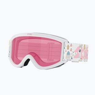 Окуляри гірськолижні дитячі Bliz Pixie Jr matte white/pink