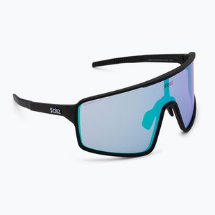 Окуляри сонцезахисні Bliz P001 Nano Optics Nordic Light matte black/begonia/violet blue multi