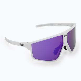 Окуляри сонцезахисні Bliz P002S matte white/brown purple multi