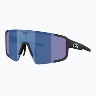 Окуляри сонцезахисні Bliz P003 Small matte black/grey blue mirror