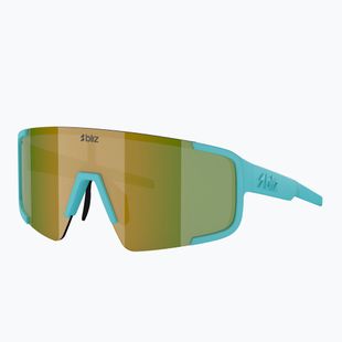 Окуляри сонцезахисні Bliz P003 Small matte turquoise/green/blue/green revo