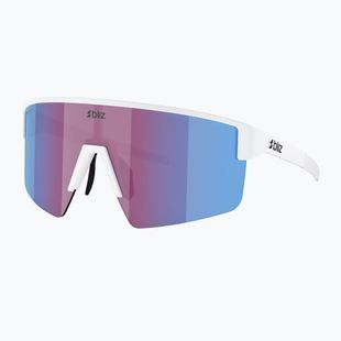 Окуляри сонцезахисні Bliz P004 Nano Optics Nordic Light matte white/begonia/violet blue multi