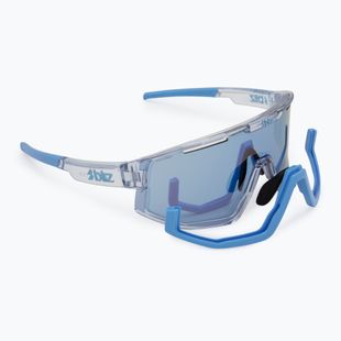 Окуляри сонцезахисні Bliz Fusion transparent blue/smoke ice blue multi