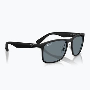 Окуляри сонцезахисні Ray-Ban Rb4264 Polarized+ Lenses matte matte black/blue polarized+