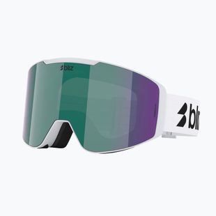 Окуляри лижні Bliz G004 matte white/brown/green multi