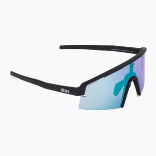 Окуляри сонцезахисні Bliz P006S matte black/nano optics violet blue multi