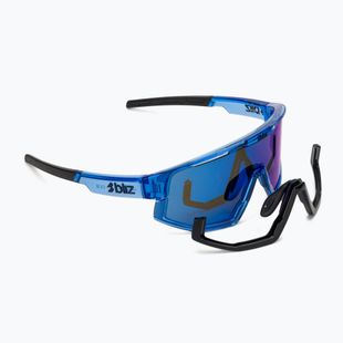 Окуляри сонцезахисні Bliz Fusion Small transparent blue/smoke blue multi