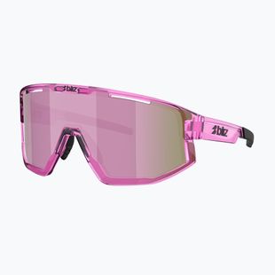 Окуляри сонцезахисні Bliz Fusion Small transparent pink/brown rose multi