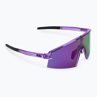 Окуляри сонцезахисні Bliz P006 transparent purple/smoke purple mirror