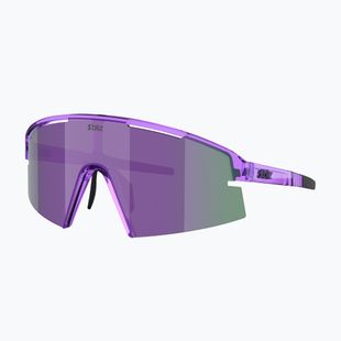 Окуляри сонцезахисні Bliz P006 transparent purple/smoke purple mirror