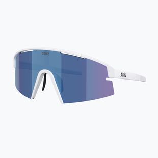 Окуляри сонцезахисні Bliz P006S matte white/smoke purple mirror