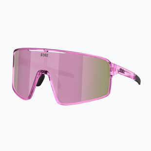 Окуляри сонцезахисні Bliz P001S transparent pink/brown rose multi