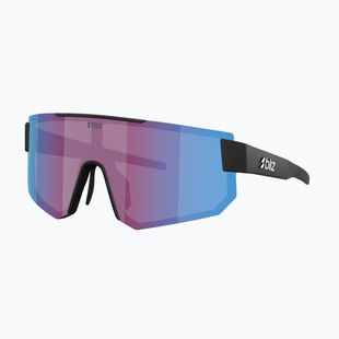 Окуляри сонцезахисні Bliz P005S matte black/nano optics violet blue multi