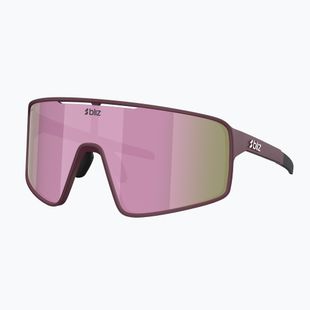 Окуляри сонцезахисні Bliz P001S matte burgundy/brown rose multi