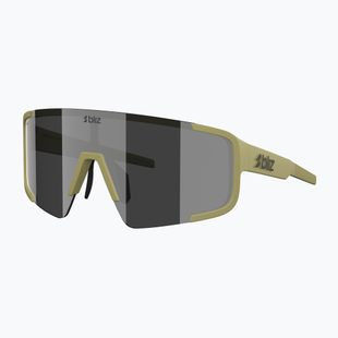 Окуляри сонцезахисні Bliz P003 matte amber green/smoke silver mirror