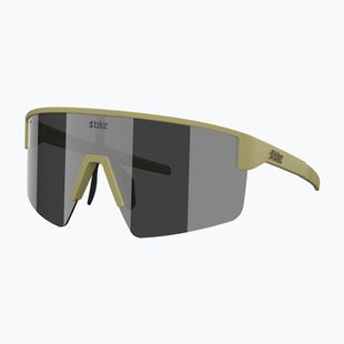 Окуляри сонцезахисні Bliz P004 matte amber green/smoke silver mirror