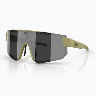 Окуляри сонцезахисні Bliz P005 matte amber green/smoke silver mirror