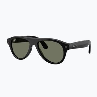 Окуляри з камерою Ray-Ban Meta Aviator shiny black/g15 green polar