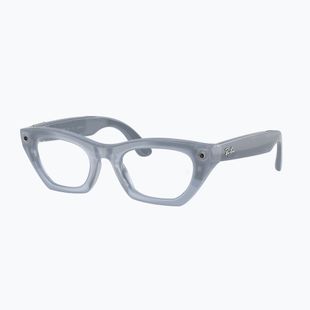 Окуляри з камерою Ray-Ban Meta Zena milky grey lilac/trs copper