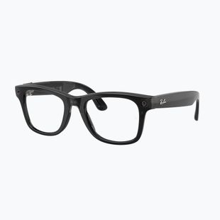 Окуляри з камерою Ray-Ban Meta Wayfarer transp. black/trs aquamarine