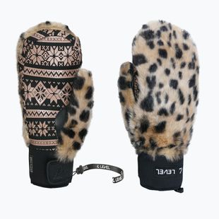 Рукавиці гірськолижні жіночі Level Siberian Mitt pk brown