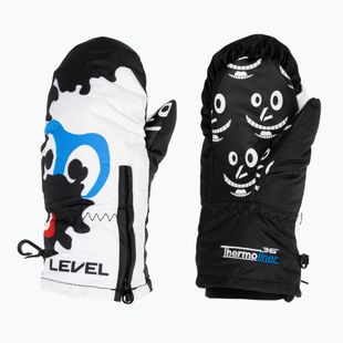 Рукавиці гірськолижні дитячі Level Lucky Mitt pk white