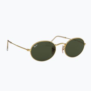 Окуляри сонцезахисні Ray-Ban Oval arista gold/green g-15