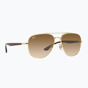 Окуляри сонцезахисні Ray-Ban RB3683 arista gold/brown