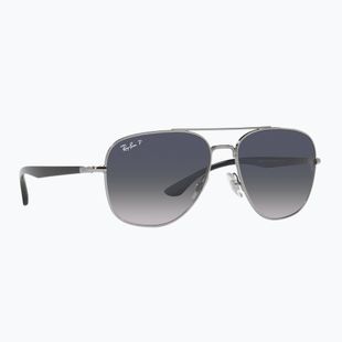 Окуляри сонцезахисні Ray-Ban RB3683 brass/blue grey polarized